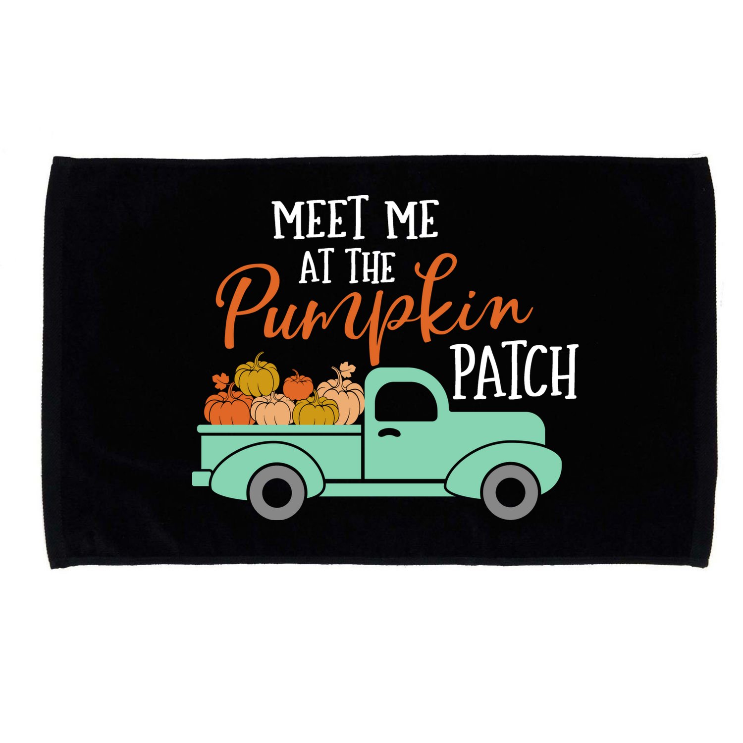 Meet Me at the Pumpkin Patch Microfiber Hand Towel