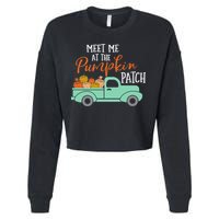 Meet Me at the Pumpkin Patch Cropped Pullover Crew