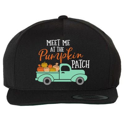 Meet Me at the Pumpkin Patch Wool Snapback Cap