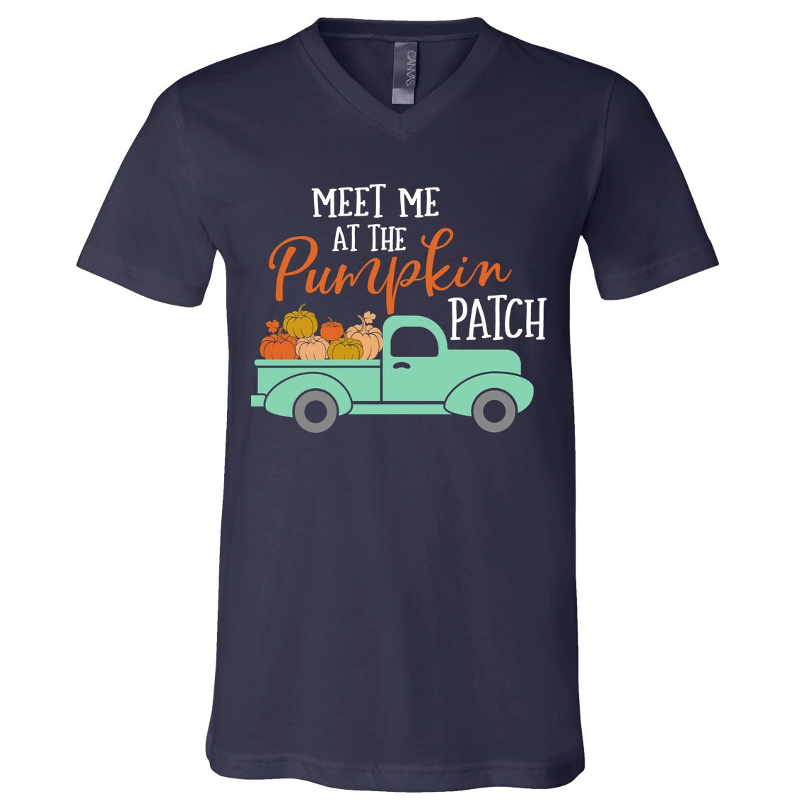 Meet Me at the Pumpkin Patch V-Neck T-Shirt