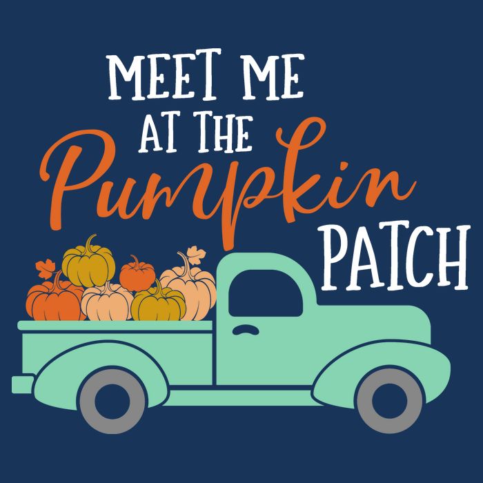Meet Me at the Pumpkin Patch 7-Panel Snapback Hat
