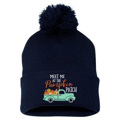 Meet Me at the Pumpkin Patch Pom Pom 12in Knit Beanie