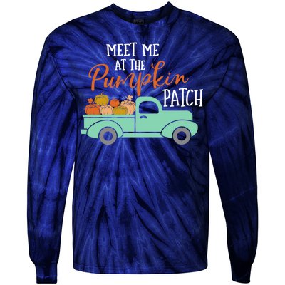 Meet Me at the Pumpkin Patch Tie-Dye Long Sleeve Shirt