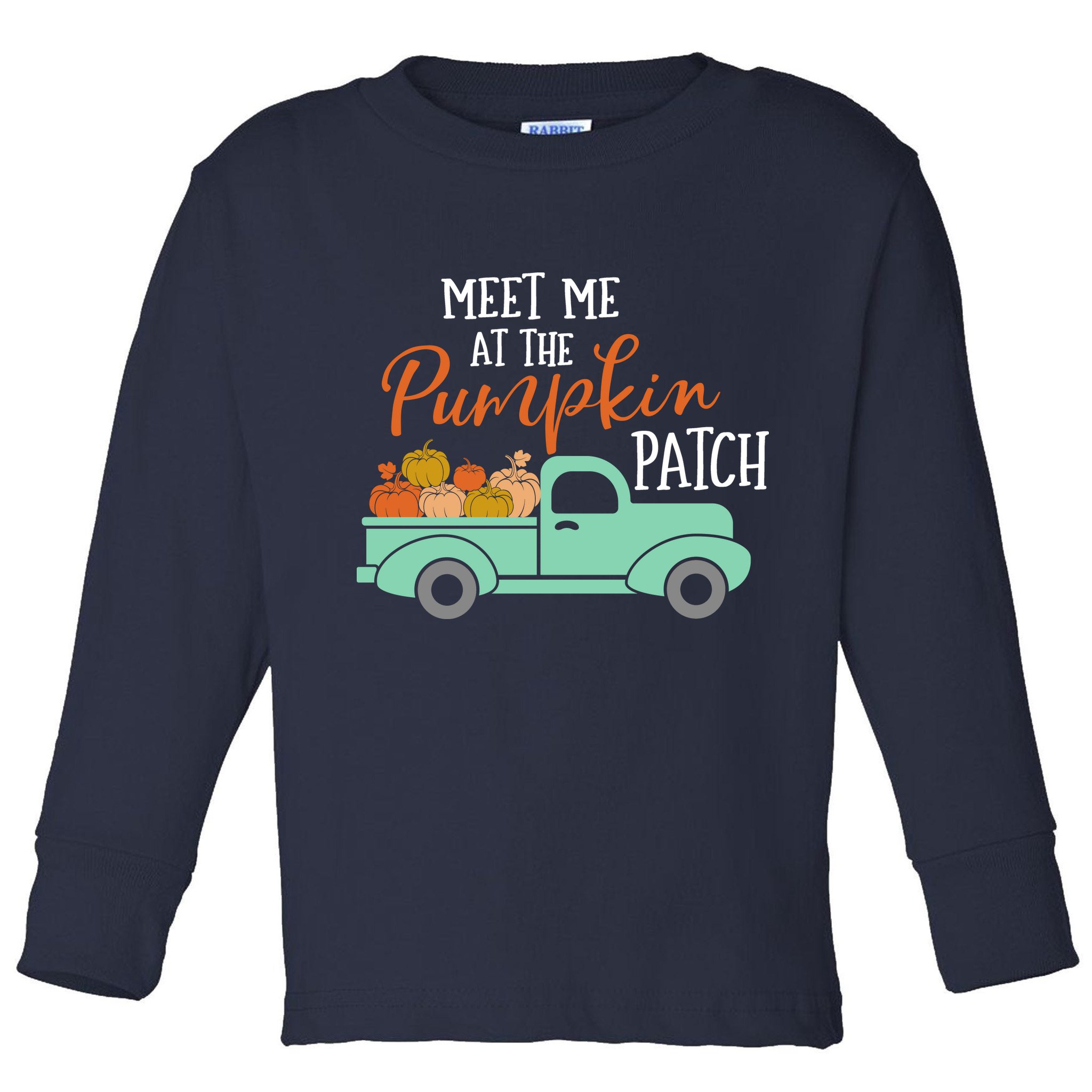 Meet Me at the Pumpkin Patch Toddler Long Sleeve Shirt