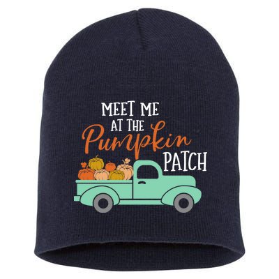 Meet Me at the Pumpkin Patch Short Acrylic Beanie