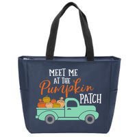 Meet Me at the Pumpkin Patch Zip Tote Bag