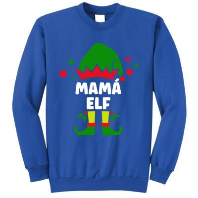 Mamá Elf Funny Spanish Mother Christmas Decorations Gift Tall Sweatshirt