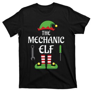 Mechanic Elf Family Matching Group Christmas T-Shirt