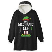 Mechanic Elf Family Matching Group Christmas Hooded Wearable Blanket