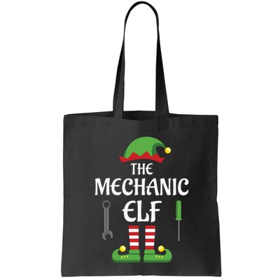 Mechanic Elf Family Matching Group Christmas Bag