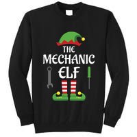 Mechanic Elf Family Matching Group Christmas Tall Sweatshirt
