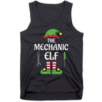 Mechanic Elf Family Matching Group Christmas Tank Top