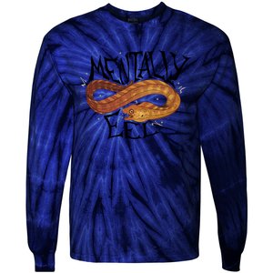 Mentally Eel Funny Mentally Eel Lover Perfect Gift Idea Tie-Dye Long Sleeve Shirt