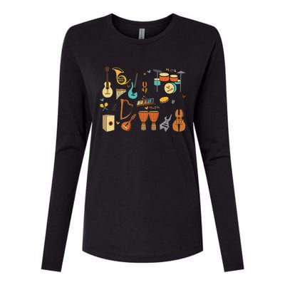 Music Education Funny For Music Teacher Womens Cotton Relaxed Long Sleeve T-Shirt