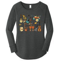 Music Education Funny For Music Teacher Women's Perfect Tri Tunic Long Sleeve Shirt