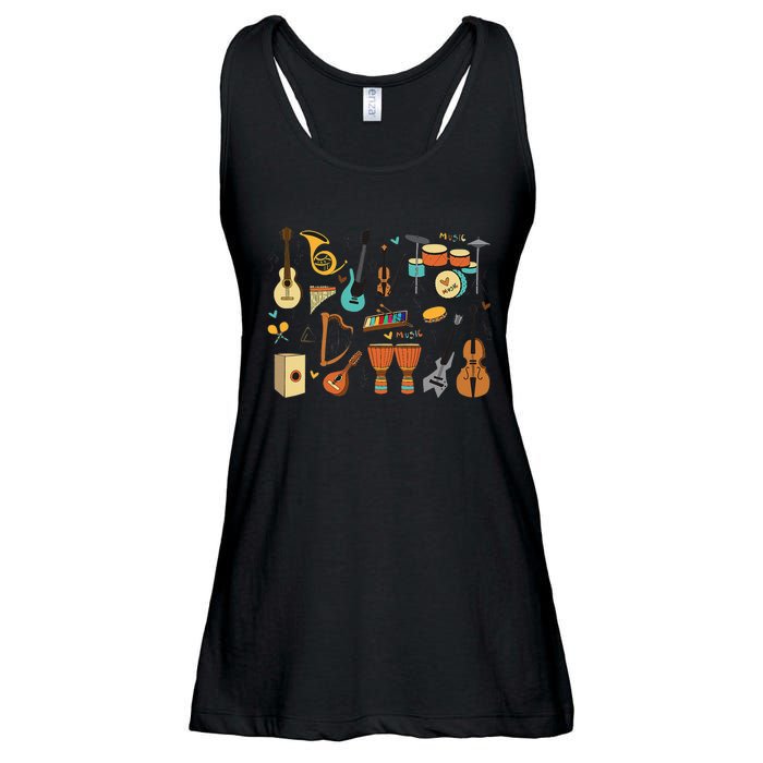 Music Education Funny For Music Teacher Ladies Essential Flowy Tank