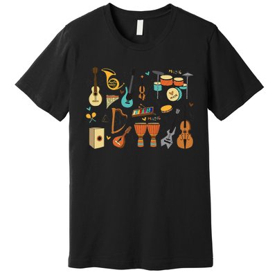 Music Education Funny For Music Teacher Premium T-Shirt