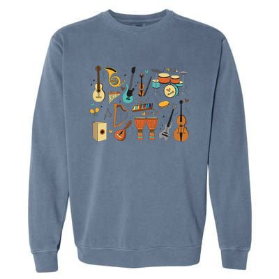 Music Education Funny For Music Teacher Garment-Dyed Sweatshirt