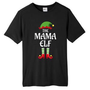 Mama Elf Family Matching Group Christmas Tall Fusion ChromaSoft Performance T-Shirt