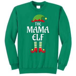 Mama Elf Family Matching Group Christmas Sweatshirt