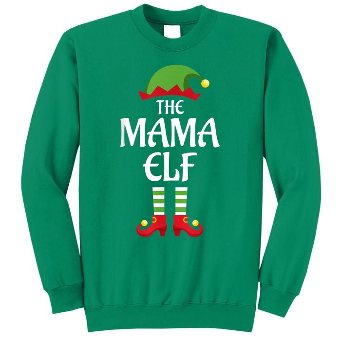 Mama Elf Family Matching Group Christmas Sweatshirt