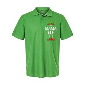 Mama Elf Family Matching Group Christmas Softstyle Adult Sport Polo