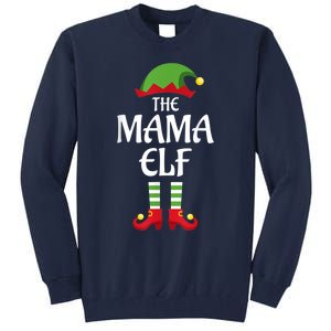 Mama Elf Family Matching Group Christmas Tall Sweatshirt