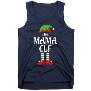 Mama Elf Family Matching Group Christmas Tank Top