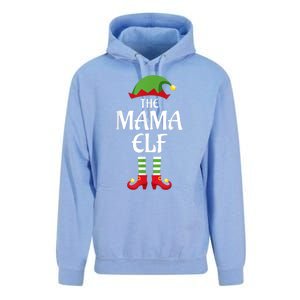 Mama Elf Family Matching Group Christmas Unisex Surf Hoodie