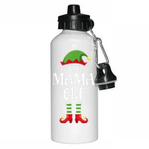 Mama Elf Family Matching Group Christmas Aluminum Water Bottle