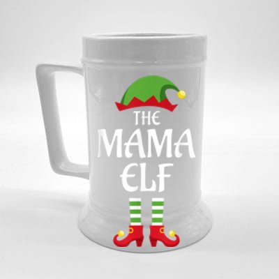 Mama Elf Family Matching Group Christmas Beer Stein