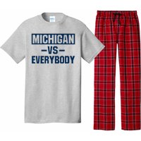 Michigan Everybody Funny Pajama Set