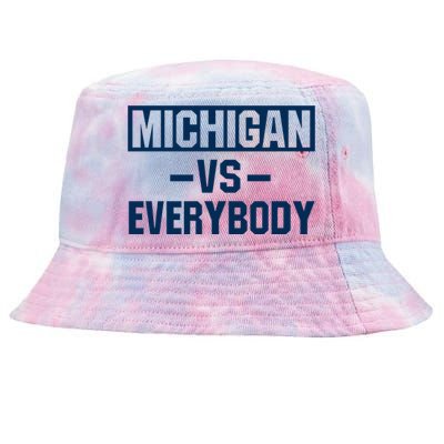 Michigan Everybody Funny Tie-Dyed Bucket Hat