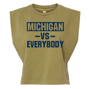 Michigan Everybody Funny Garment-Dyed Women's Muscle Tee