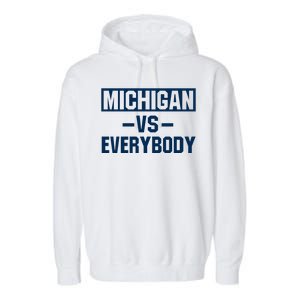 Michigan Everybody Funny Garment-Dyed Fleece Hoodie