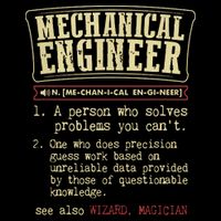 Mechanical Engineer Funny Dictionary Definition Sweatshirt