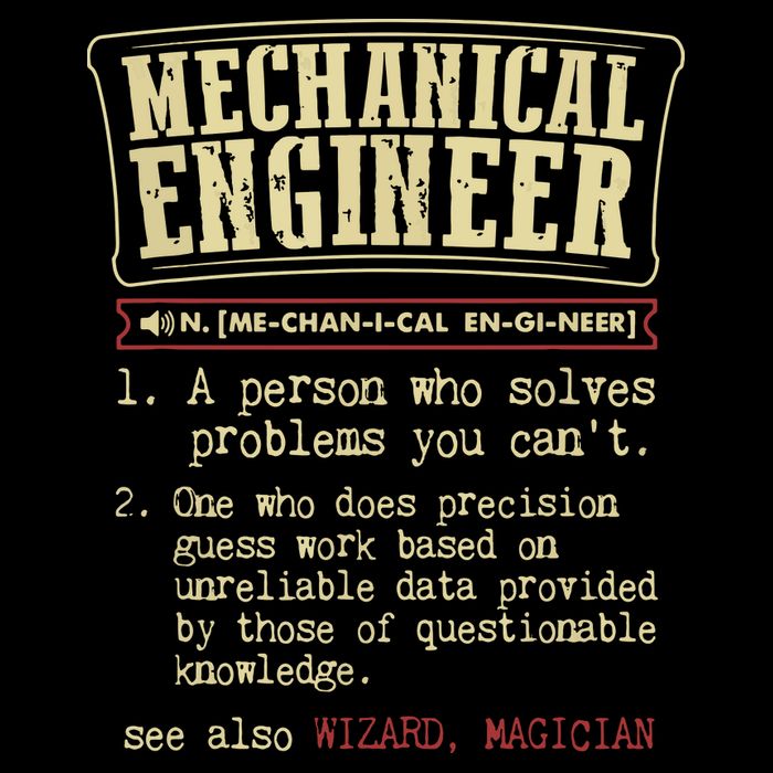 Mechanical Engineer Funny Dictionary Definition Sweatshirt