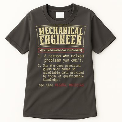 Mechanical Engineer Funny Dictionary Definition Tall T-Shirt