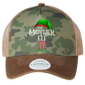 Mother Elf Family Matching Group Christmas Gift Mommy Mom Funny Gift Legacy Tie Dye Trucker Hat