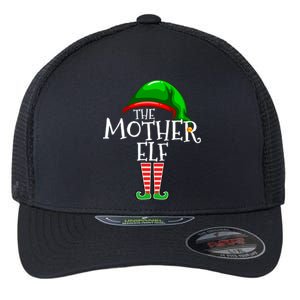 Mother Elf Family Matching Group Christmas Gift Mommy Mom Funny Gift Flexfit Unipanel Trucker Cap