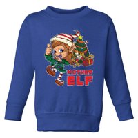 Mother Elf Family Xmas Pajama Mom Gift Mother Gift Toddler Sweatshirt