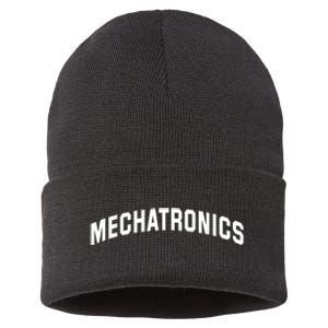 Mechatronics Engineering For Mechatronic Engineer Sustainable Knit Beanie