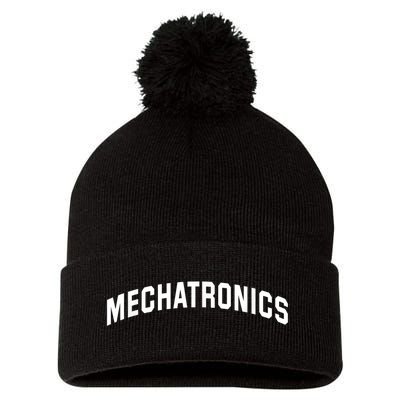 Mechatronics Engineering For Mechatronic Engineer Pom Pom 12in Knit Beanie