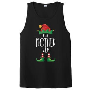 Mother Elf Funny Family Matching Group Christmas Party Elf Gift PosiCharge Competitor Tank