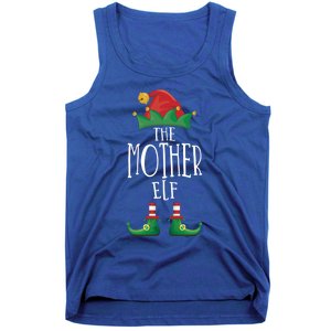 Mother Elf Funny Family Matching Group Christmas Party Elf Gift Tank Top