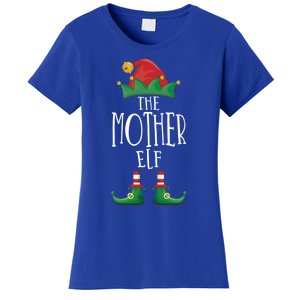 Mother Elf Funny Family Matching Group Christmas Party Elf Gift Women's T-Shirt