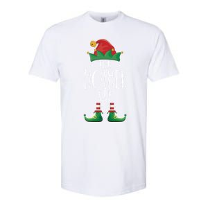 Mother Elf Funny Family Matching Group Christmas Party Elf Gift Softstyle CVC T-Shirt