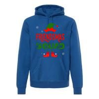 Merry Elf Friendsmas Theme Squad Matching Christmas Funny Gift Premium Hoodie