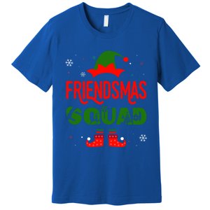 Merry Elf Friendsmas Theme Squad Matching Christmas Funny Gift Premium T-Shirt