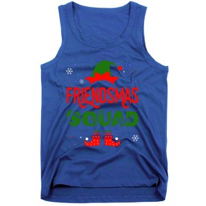 Merry Elf Friendsmas Theme Squad Matching Christmas Funny Gift Tank Top